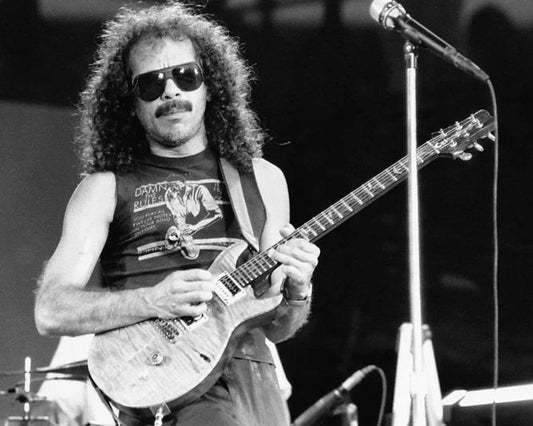 1986 Latin Musician, Songwriter Carlos Santana Glossy Magnet Music Magnet