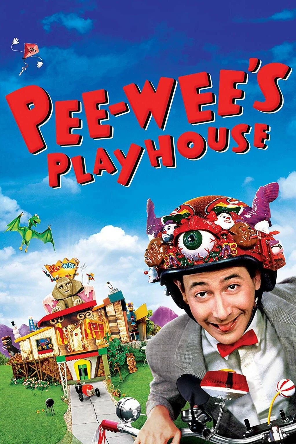 1986 Pee Wees Playhouse Movie Keychain Paul Reubens Chairy