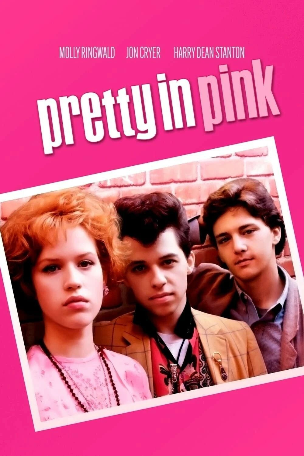 1986 Pretty In Pink Movie Keychain Andie Duckie Blane Molly Ringwald Cryer