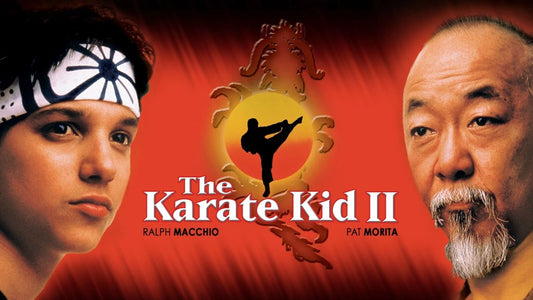 1986 The Karate Kid Part Ii Movie Keychain Daniel Larusso Mr Miyagi