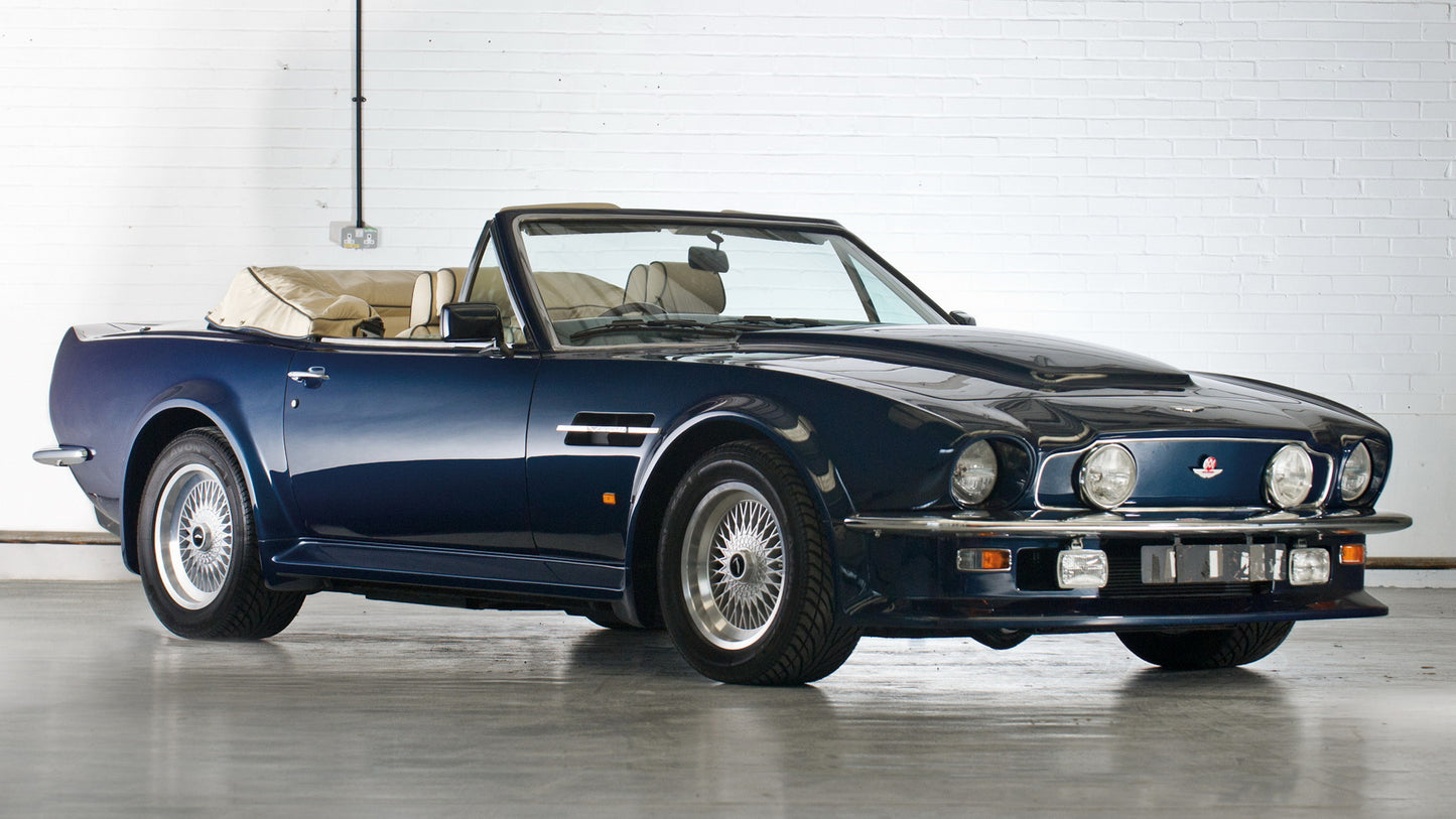 Aston Martin V8 Vantage Volante X Pack Uk Hd Art Print Poster