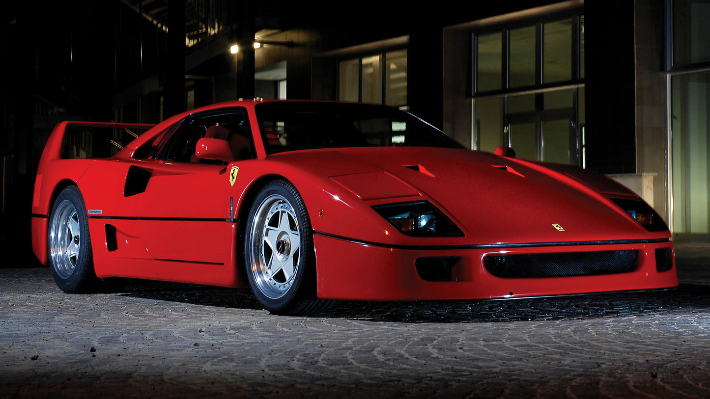 Ferrari F40 Hd Art Keychain