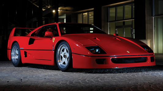 Ferrari F40 Hd Art Keychain