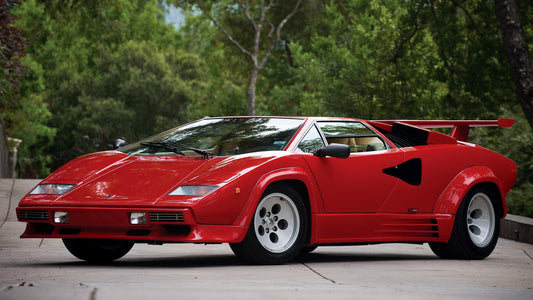 Lamborghini Countach Quattrovalvole Hd Art Print Poster