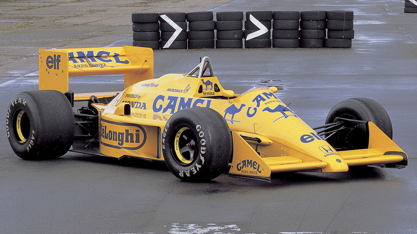 Lotus 99T Hd Art Print Poster