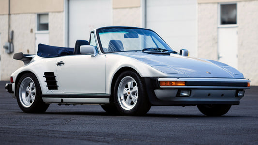 Porsche Turbo Cabriolet Slantnose Us Hd Art Keychain