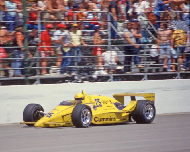 1987 Cummins Holset Danny Sullivan Magnet Indianapolis 500 Magnet