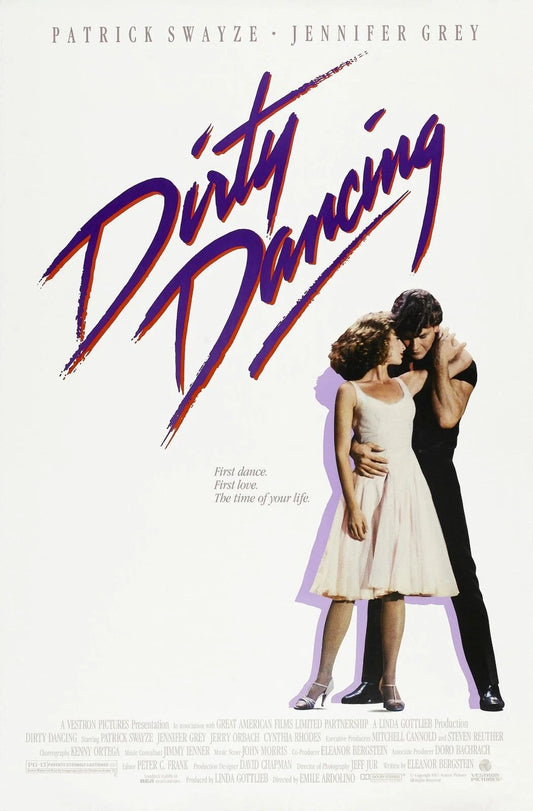1987 Dirty Dancing Movie Magnet Patrick Swayze Jennifer Grey Baby