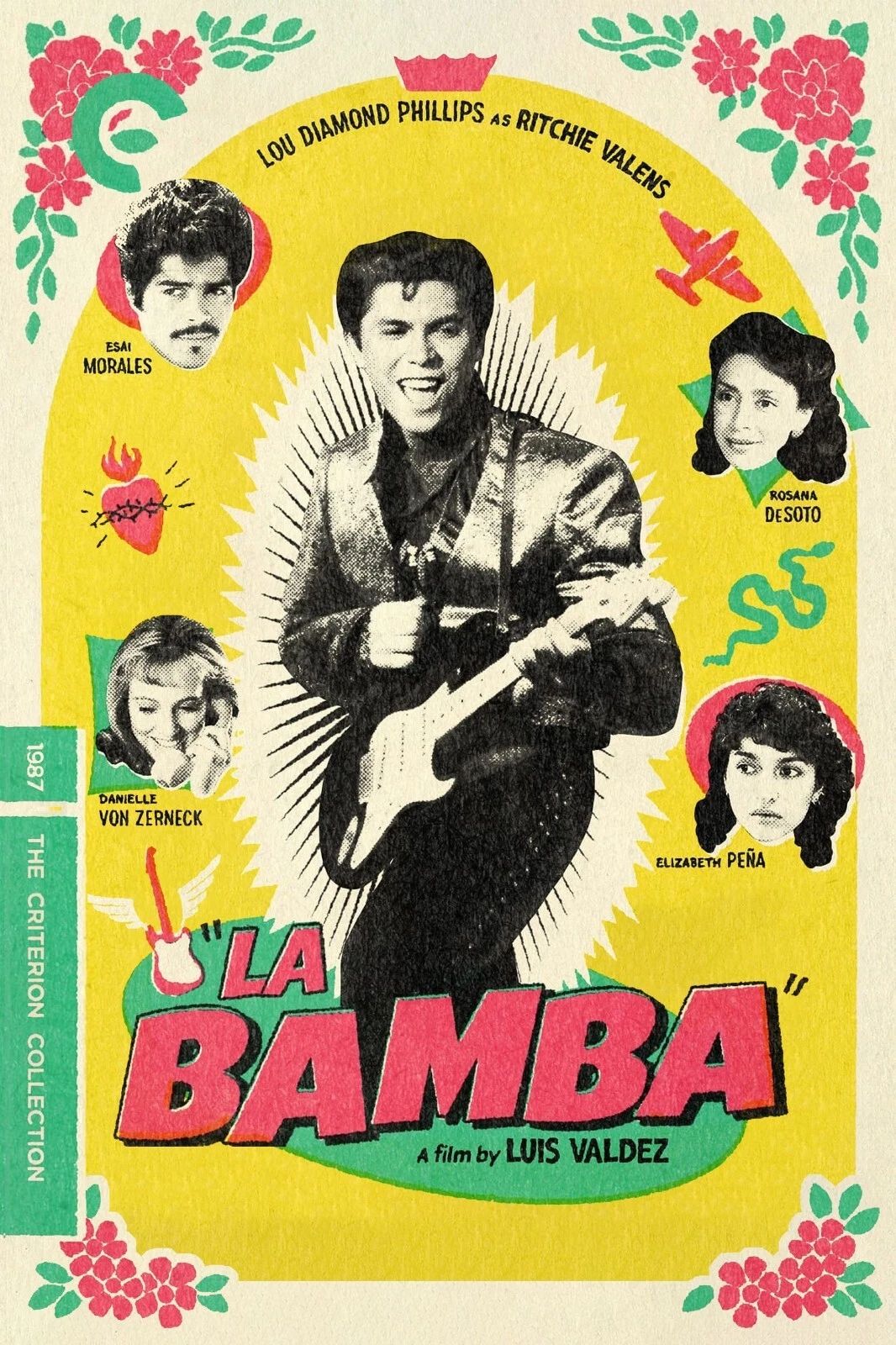 1987 La Bamba Movie Magnet Lou Diamond Phillips Ritchie Valens Donna