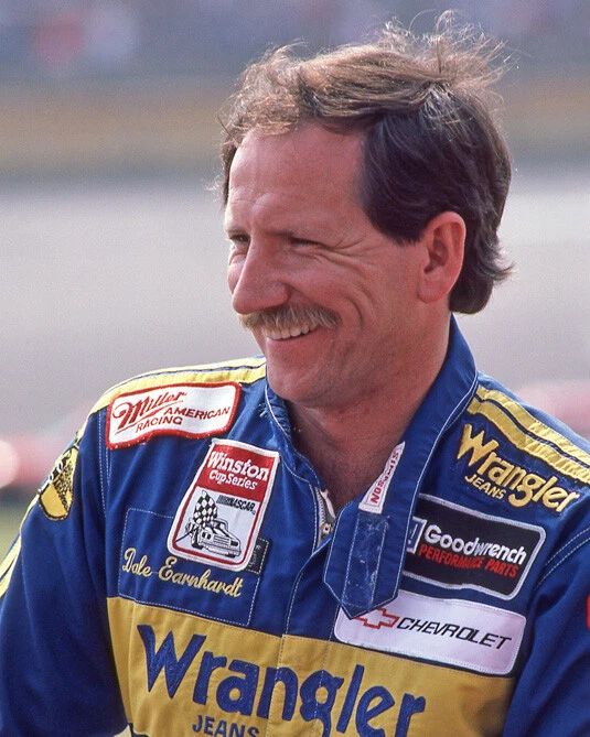 1987 Legend Driver Dale Earnhardt Glossy Keychain Talladega 500 Print Nascar