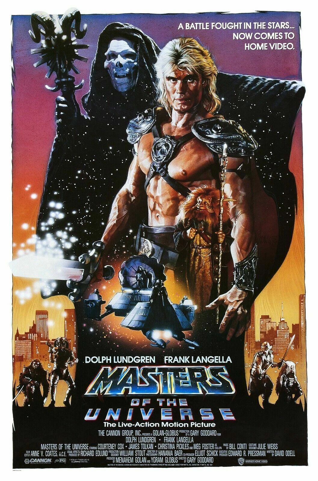 1987 Masters Of The Universe Magnet He Man Skeletor