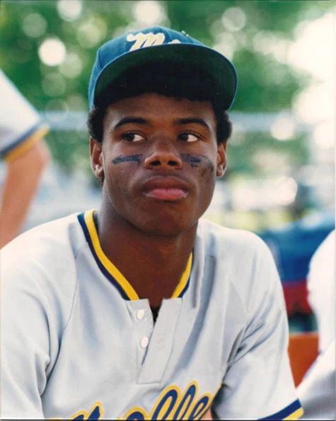 1987 Moeller High School Ken Griffey Jr Glossy Keychain Keychain