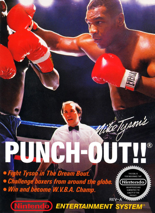 1987 Nintendo Nes Mike Tysons Punch Out Box Art Mike Tyson 300 PCS Jigsaw Puzzle