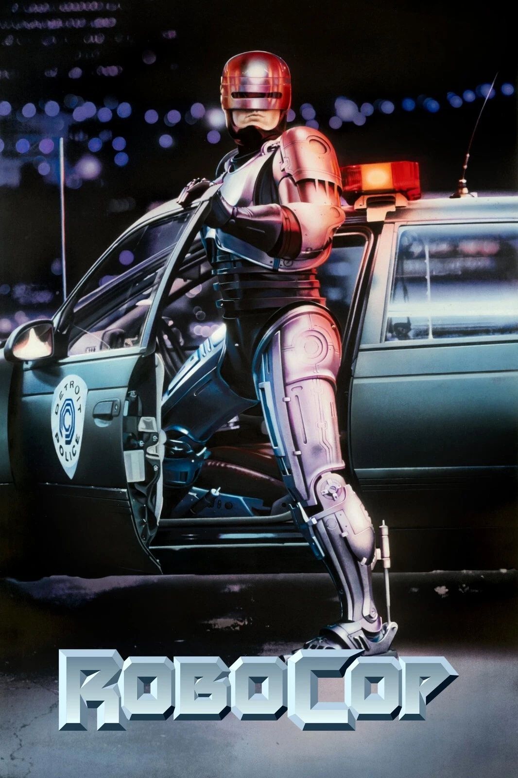 1987 Robocop Movie Keychain Murphy Peter Weller Nancy Allen Action 1