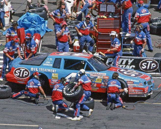 1987 Stp Dodge Richard Petty Keychain Martinsville Speedway Keychain