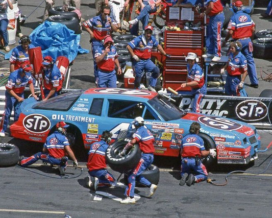 1987 Stp Dodge Richard Petty Keychain Martinsville Speedway Keychain