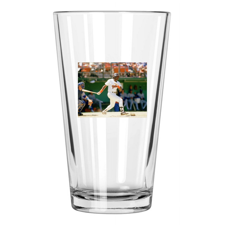 1987 San Diego Padres Tony Gwynn Photo Baseball Hof 07 Pint Beer Drinking Glass