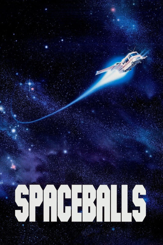 1987 Spaceballs Movie Poster Dark Helmet Lone Starr Vespa Barf Yogurt