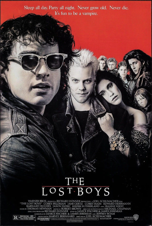 1987 The Lost Boys Movie Magnet Kiefer Sutherland Corey Feldman 1