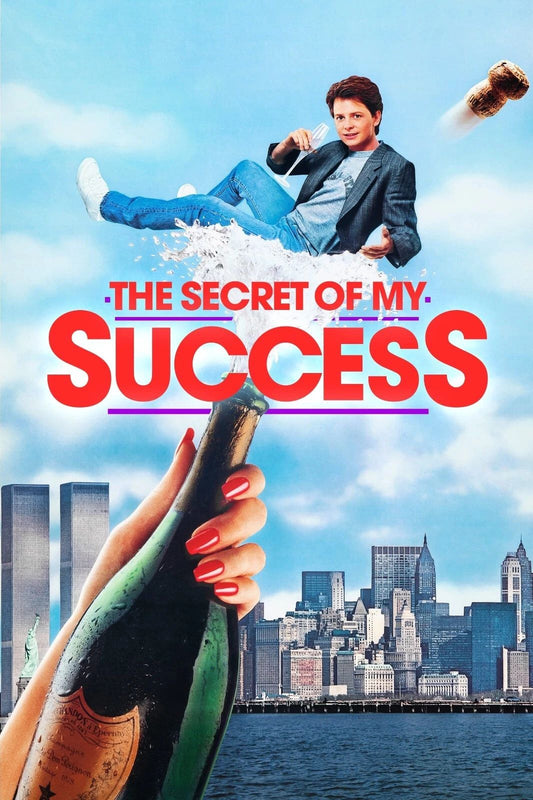 1987 The Secret Of My Success Movie Poster Michael J. Fox Helen Slater