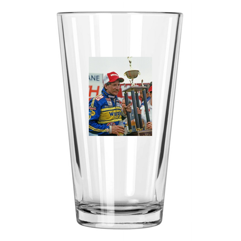 1987 Wrangler Chevy Dale Earnhardt Darlington 500 1 Pint Beer Drinking Glass