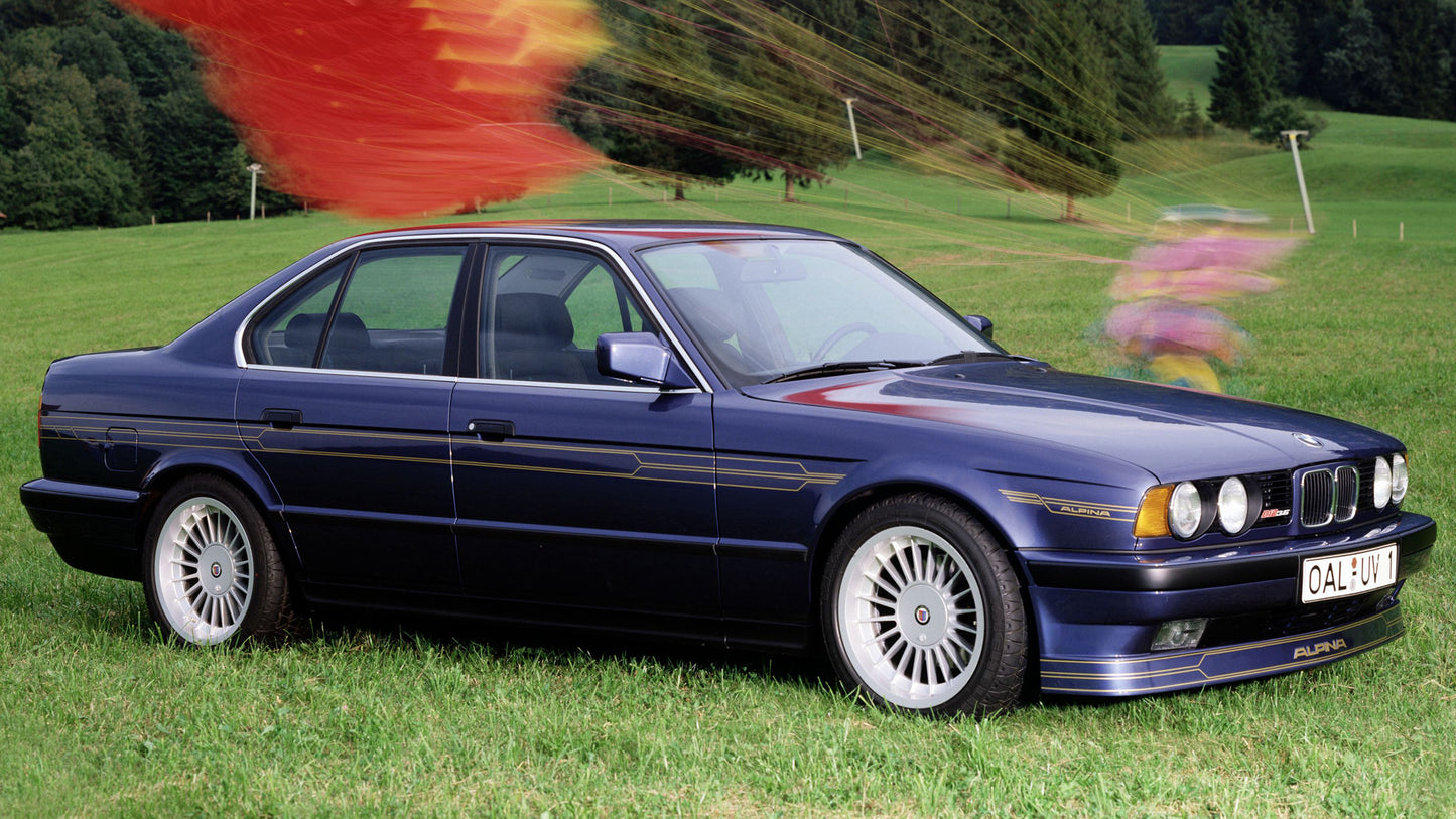 Alpina B10 Based On Series Hd Art Keychain