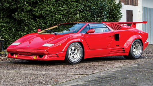 Lamborghini Countach 25Th Anniversary Hd Art Jigsaw Puzzle