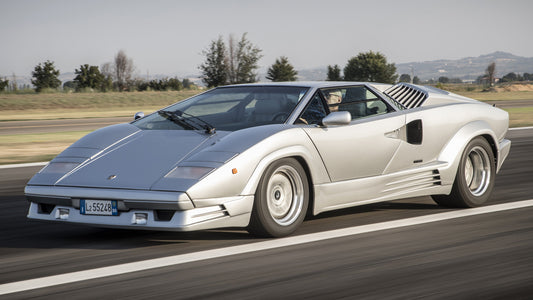 Lamborghini Countach 25Th Anniversary Hd Art Print Poster