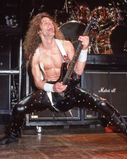 1988 Hard Rock Guitarist Singer Ted Nugent Glossy Magnet Damn Yankees Magnet