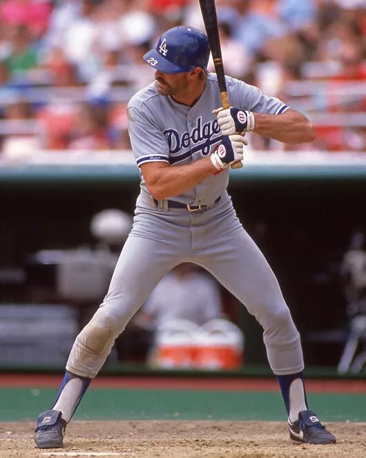 1988 La Los Angeles Dodgers Kirk Gibson Glossy Magnet Print Baseball Magnet
