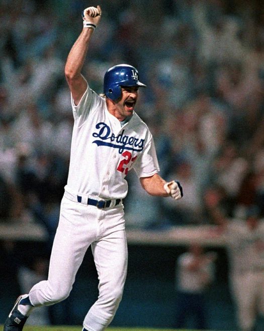 1988 Los Angeles Dodgers Kirk Gibson Photo World Series Print Home Run