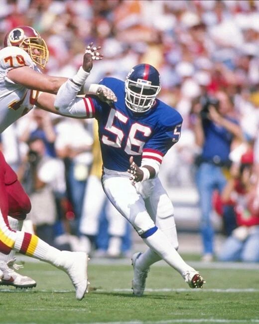 1988 New York Giants Lawrence Taylor Glossy Keychain Print L.T. Keychain Hof 99