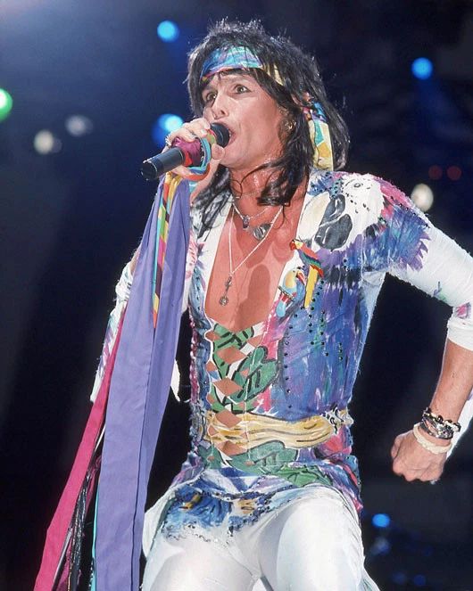 1988 Rock Band Aerosmith Glossy Magnet Steven Tyler Print Music Magnet