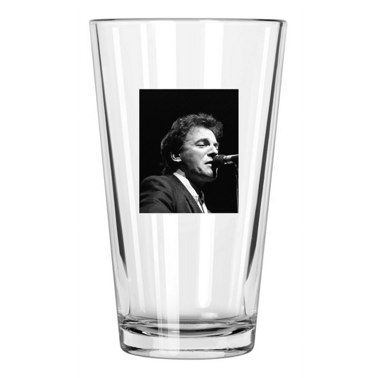 1988 Rock And Roll Bruce Springsteen Photo Concert 1 Pint Beer Drinking Glass