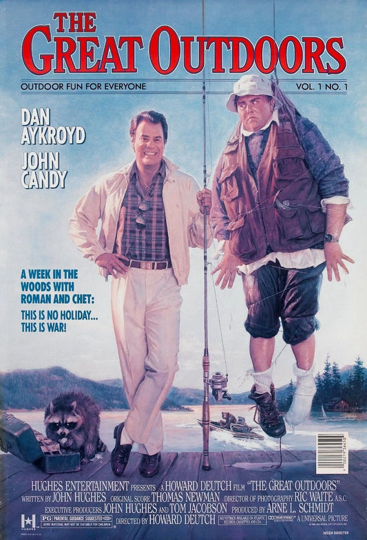 1988 The Great Outdoors Movie Poster Dan Aykroyd John Candy Comedy