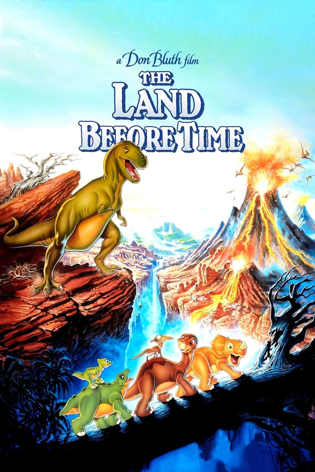 1988 The Land Before Time Movie Littlefoot Cera Petrie Ducky 300 PCS Jigsaw