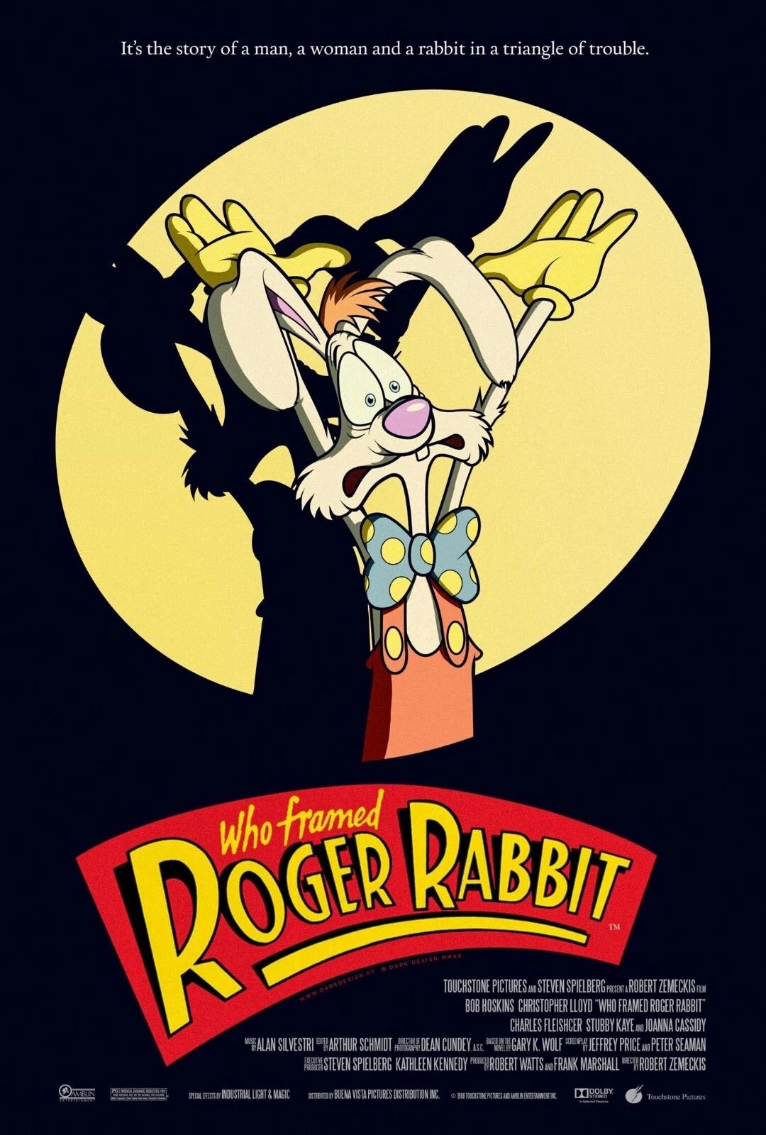 1988 Who Framed Roger Rabbit Movie Bob Hoskins Christopher Lloyd 300 PCS Jigsaw