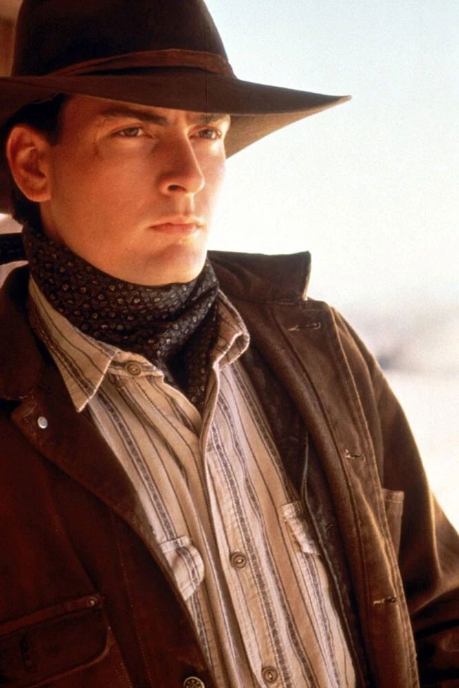 1988 Young Guns Movie Poster Print Charlie Sheen Western