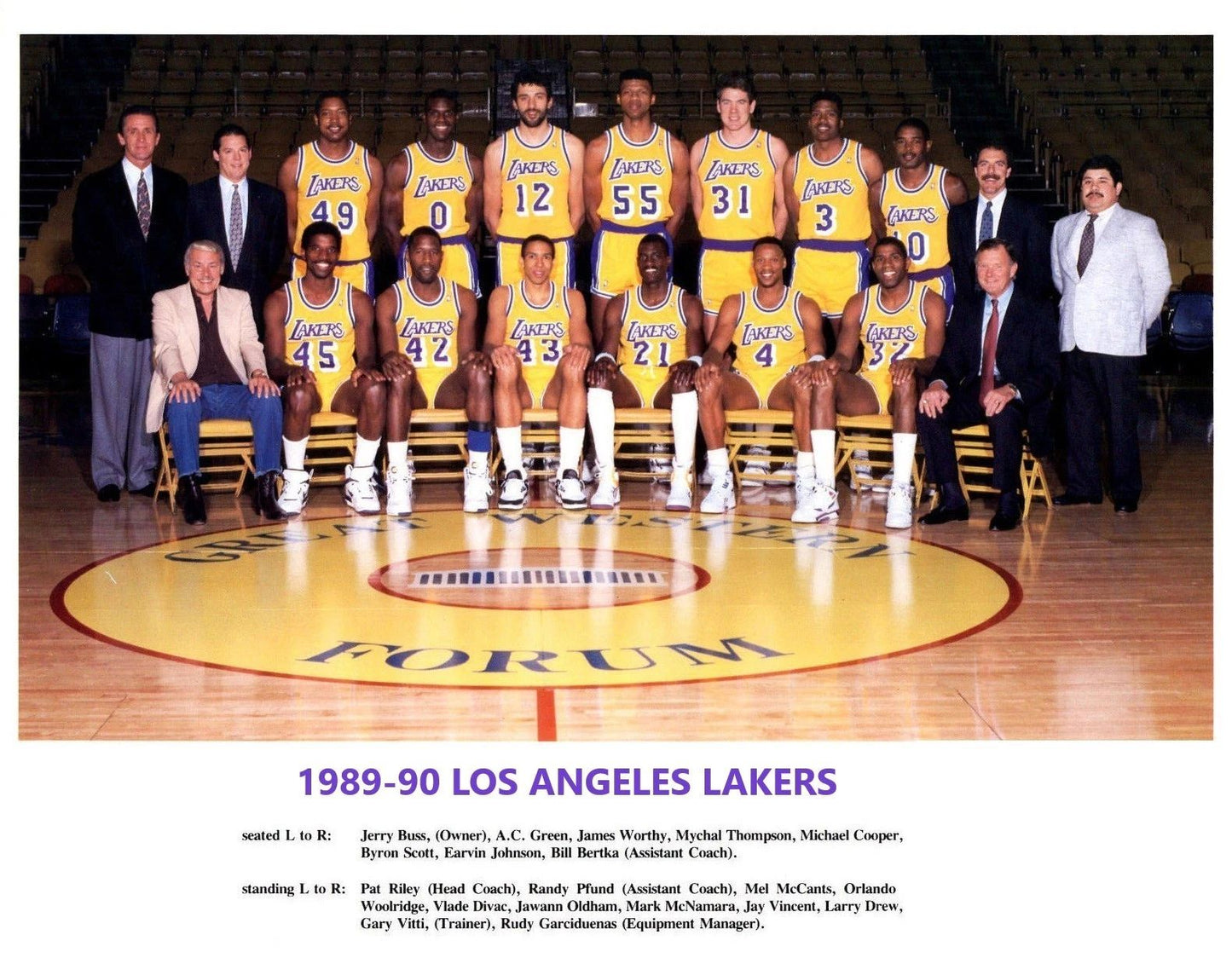 90 Los Angeles Lakers Team Keychain Basketball Picture Nba La