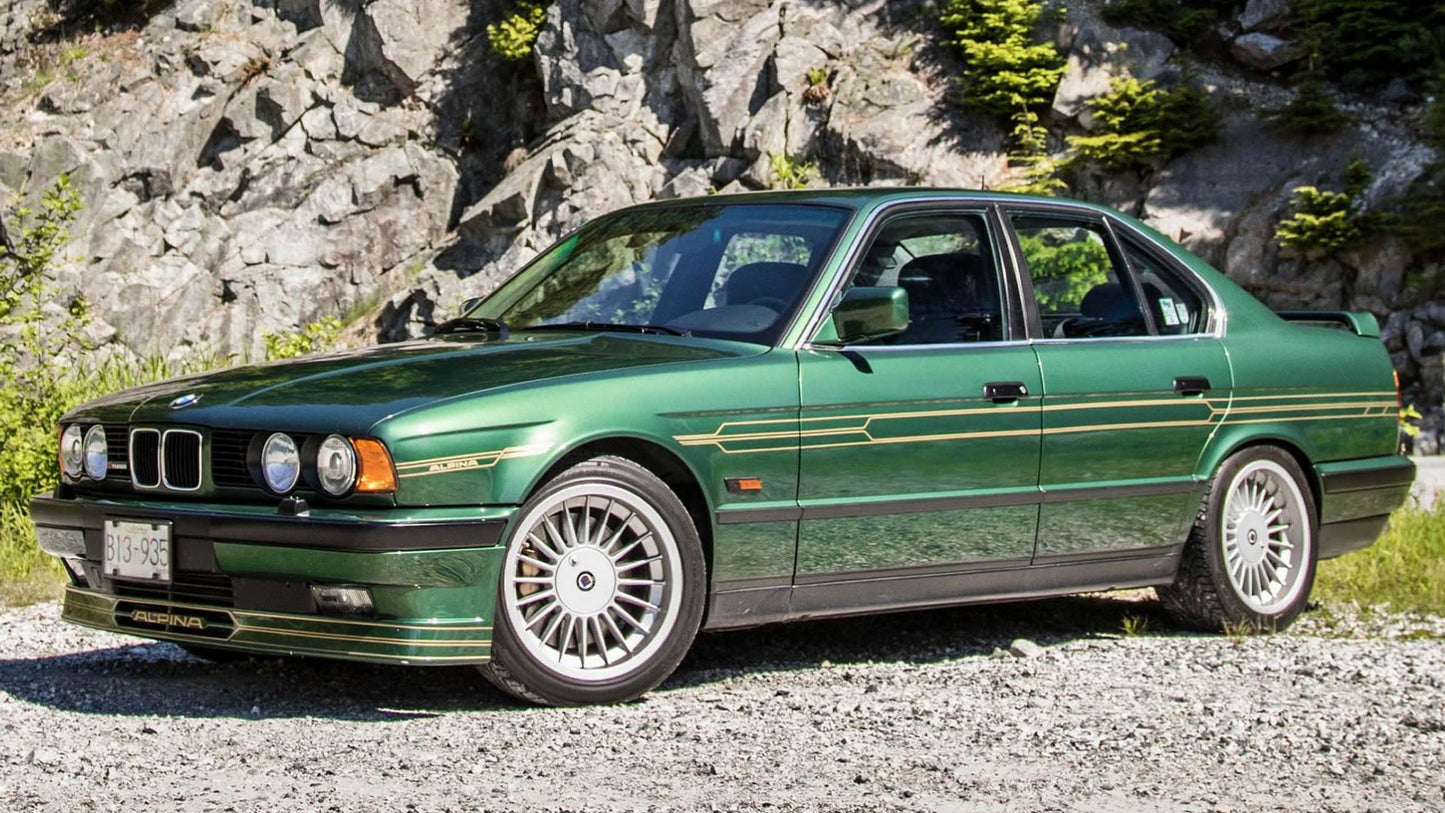 Alpina B10 Biturbo Based On Series Hd Art Keychain