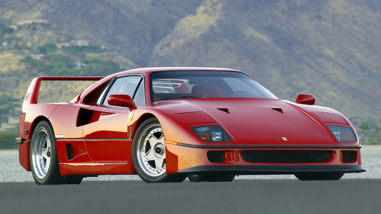 Ferrari F40 Us Hd Art Keychain