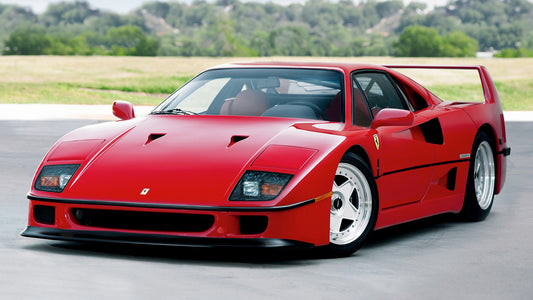 Ferrari F40 Us Hd Art Keychain