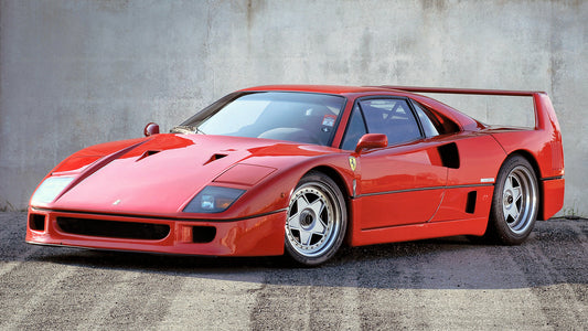 Ferrari F40 Valeo Hd Art Keychain