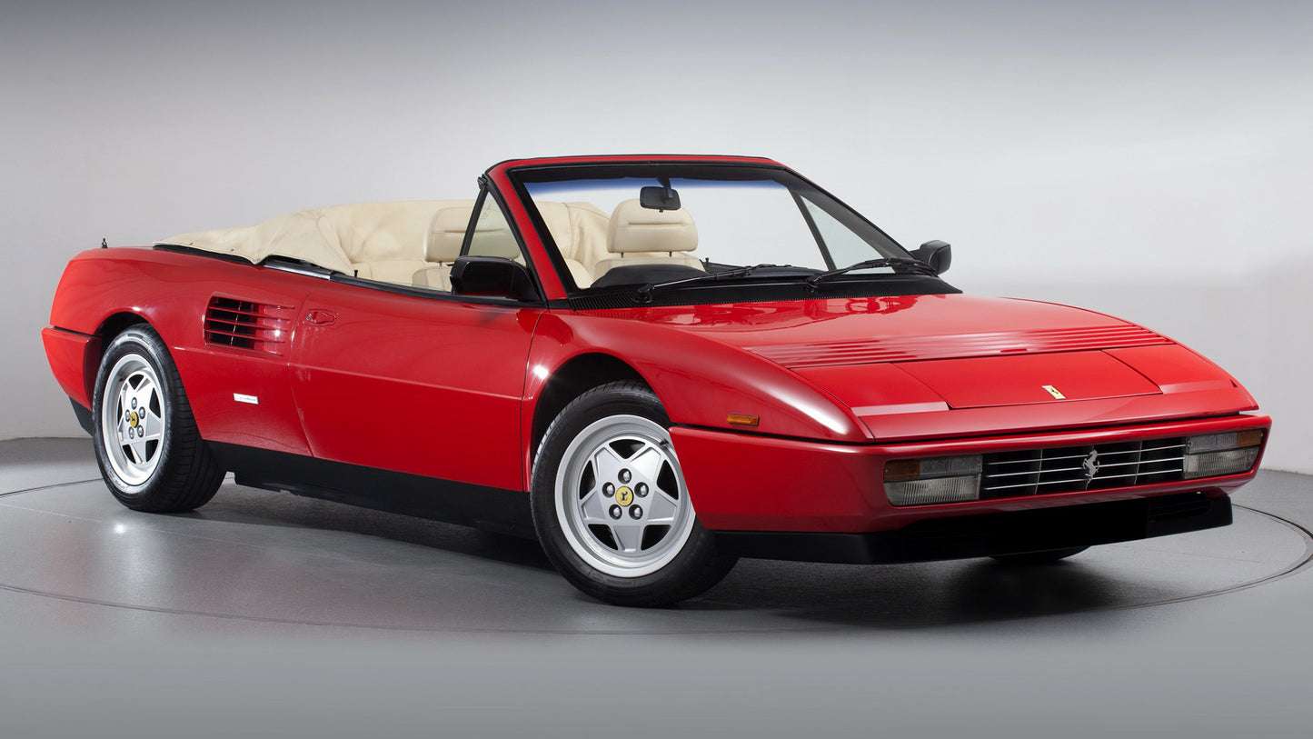 Ferrari Mondial T Cabriolet Uk Hd Art Keychain