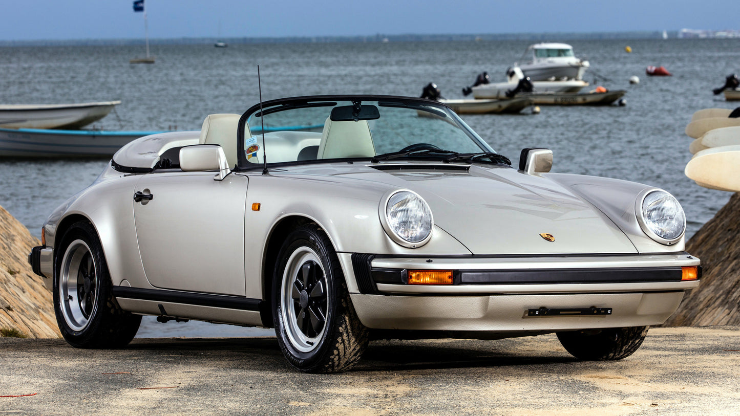 Porsche Speedster Hd Art Keychain
