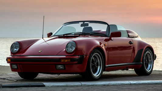 Porsche Speedster Turbo Look Hd Art Keychain