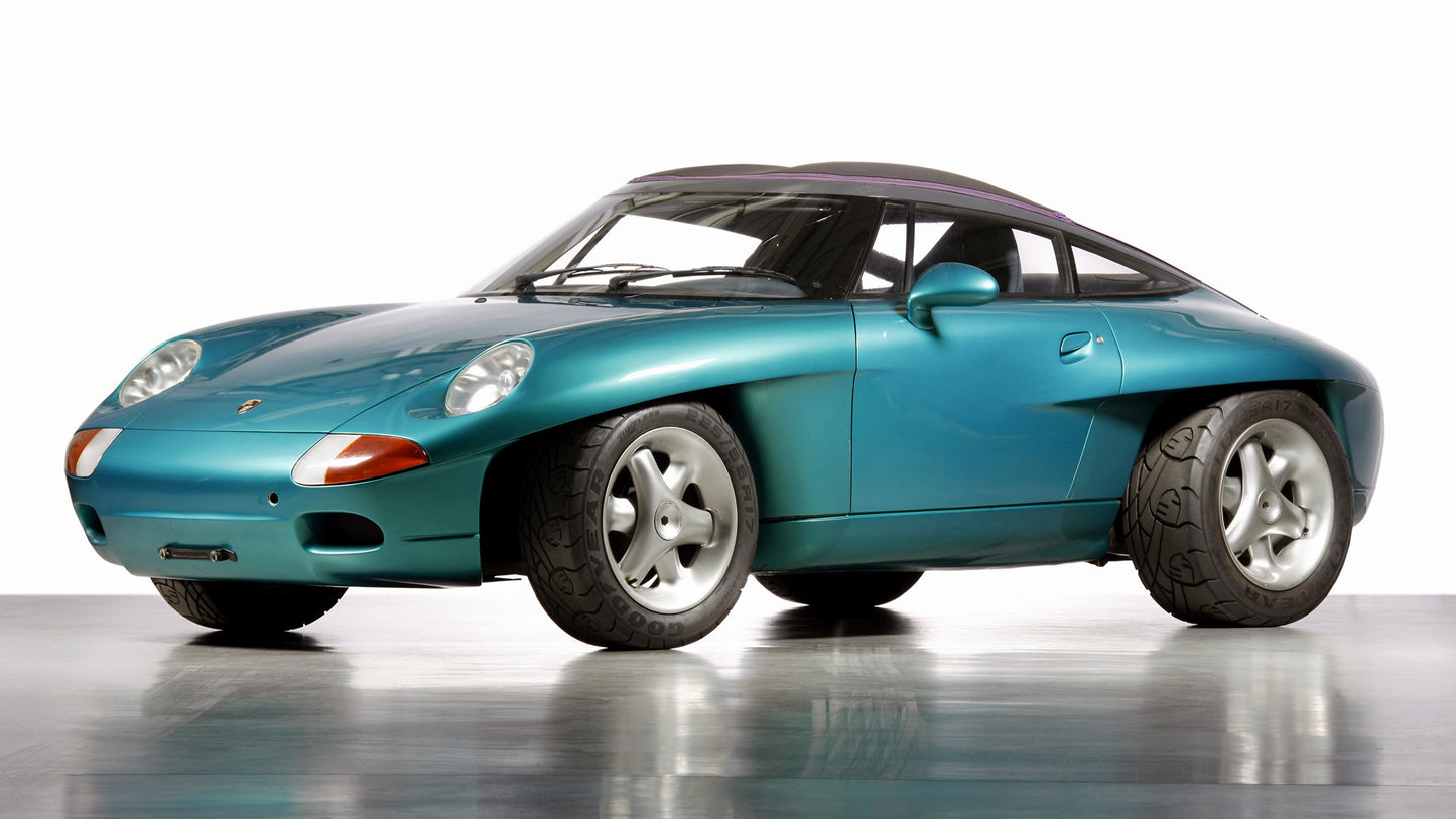 Porsche Panamericana Concept Hd Art Keychain