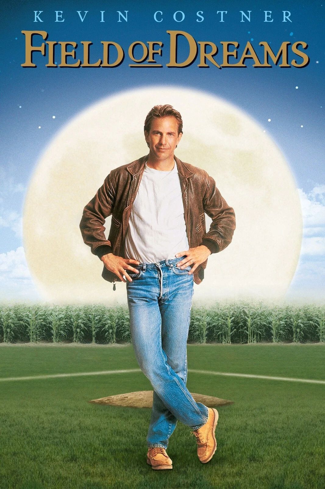 1989 Field Of Dreams Movie Keychain Kevin Costner Ray Liotta