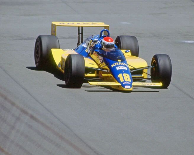 1989 Kraco #18 Robert 'Bobby' Rahal Glossy Magnet Indy 500 Magnet