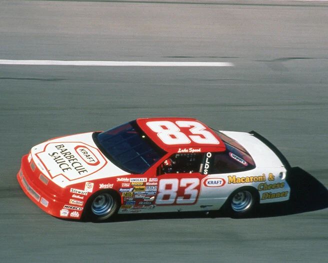 1989 Kraft Oldsmobile Lake Speed Glossy Magnet Daytona 500 Magnet